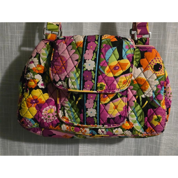 Women's Vera Bradley Va Va Bloom‎ Floral Quilted Clare or Shoulder Bag style - Picture 2 of 15